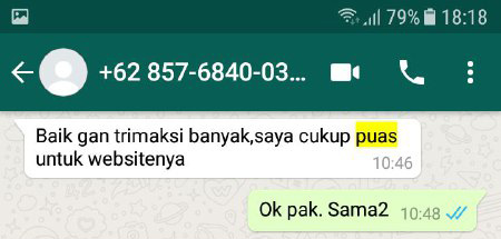 testimoni kepuasan velocity developer